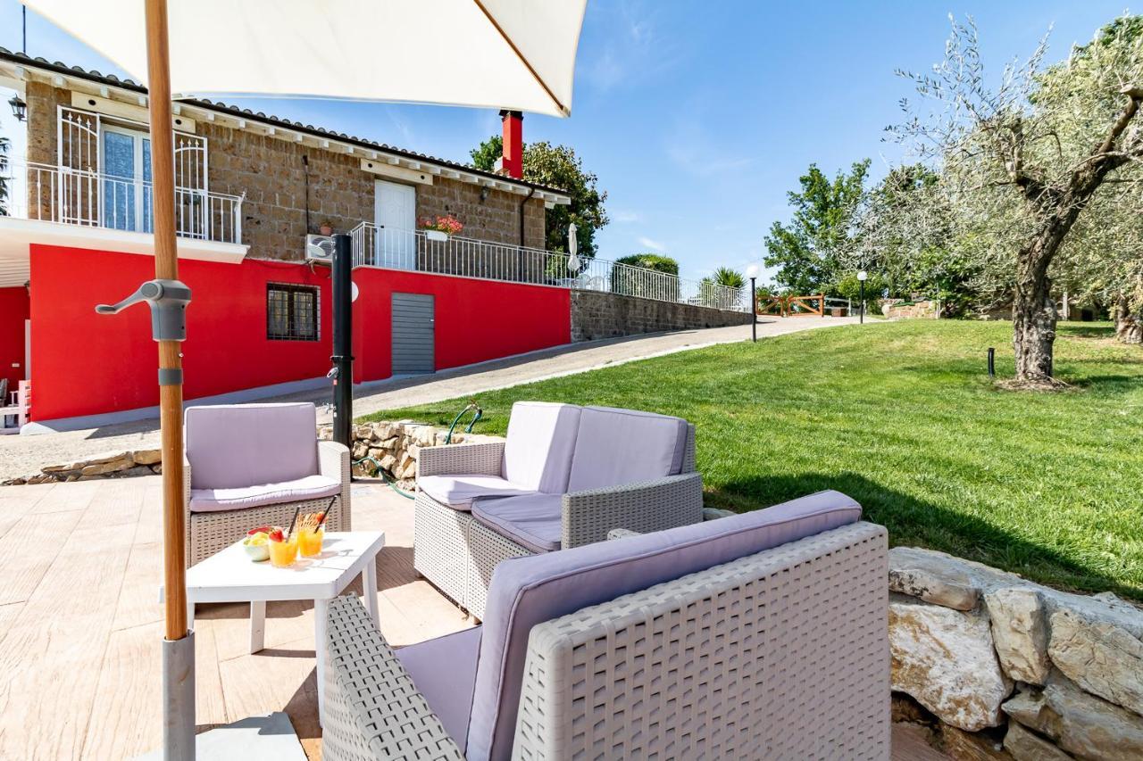 Villa Vacanze La Quercia Carbognano Ngoại thất bức ảnh